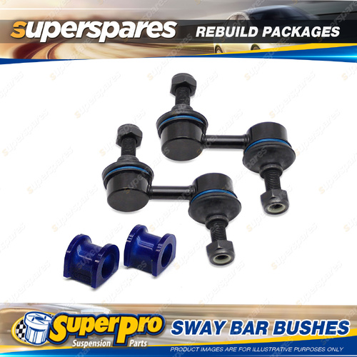 Front SuperPro Sway Bar Rebuild Kit for Honda CR-V RD1 RD3 MK1 1995-2002