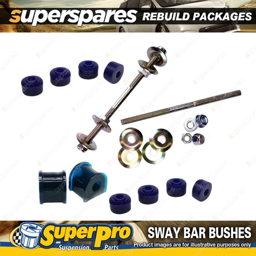 Front SuperPro Sway Bar Rebuild Kit for Ford Falcon XG Utility & Van 93-96
