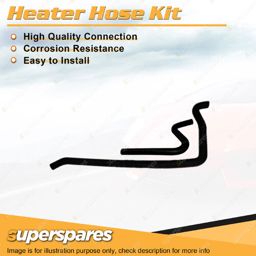 Heater Hose Set for Ford Escort 1.1L 1.3L OHV Carb Kent 1970-1976