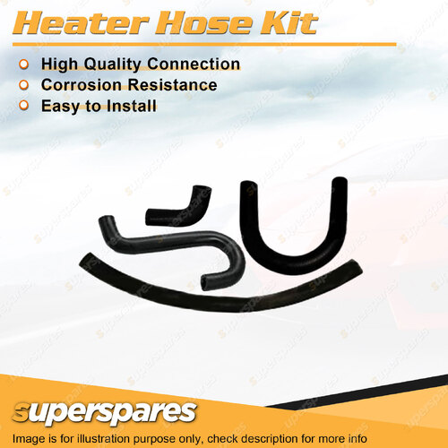 Heater Hose Set for Ford Fairmont EA Falcon EA EB 3.2L 3.9L 1988-1993