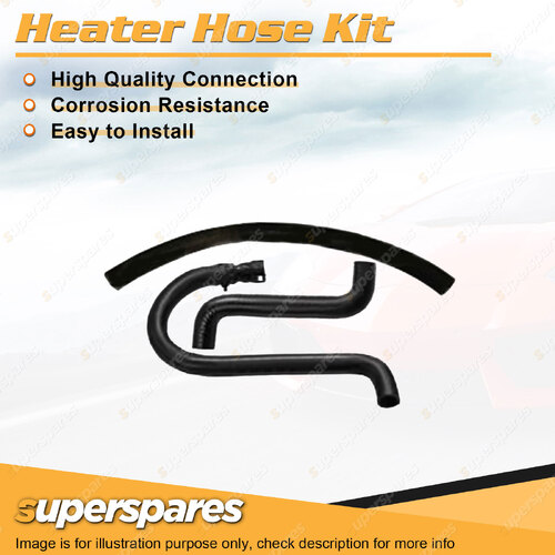 Heater Hose Set for Ford Fairmont LTD AU VCT EF EL 4.0L with Connector