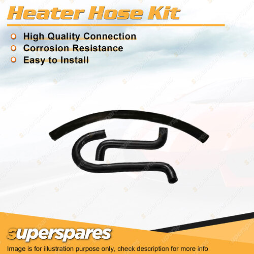 Heater Hose Set for Ford Fairmont LTD AU VCT EF EL 4.0L without Connector