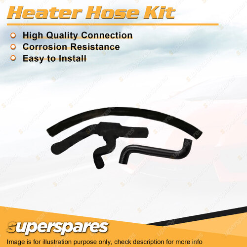 Heater Hose Set for Ford Falcon XG 4.0L 12V SOHC MPFI H 1993-1996