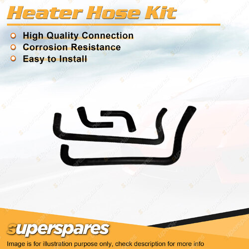 Heater Hose Set for Ford Fairlane NF NL Fairmont Falcon ED EF EL LTD DF DL