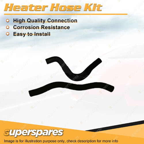 Heater Hose Set for Ford Laser KJ KJII KL 1.8L 16V DOHC MPFI B6 1994-1997