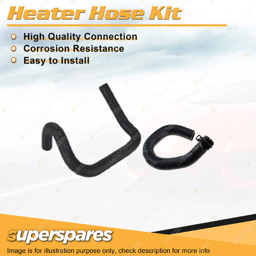 Heater Hose Set for Ford Falcon FG 4.0L 24V DOHC Barra 195 270T 2008-2014