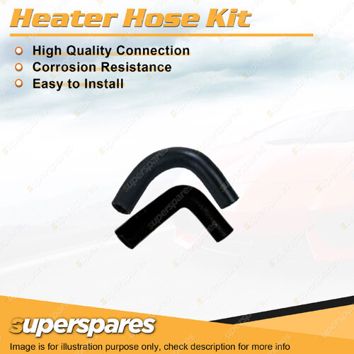 Heater Hose Set for Holden HZ HZ 5.0L V8 16V OHV Carb 308ci 1977-1980