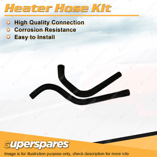 Heater Hose Set for Holden Camira JB 1.6L 8V SOHC Carb 16JH 1982-1984