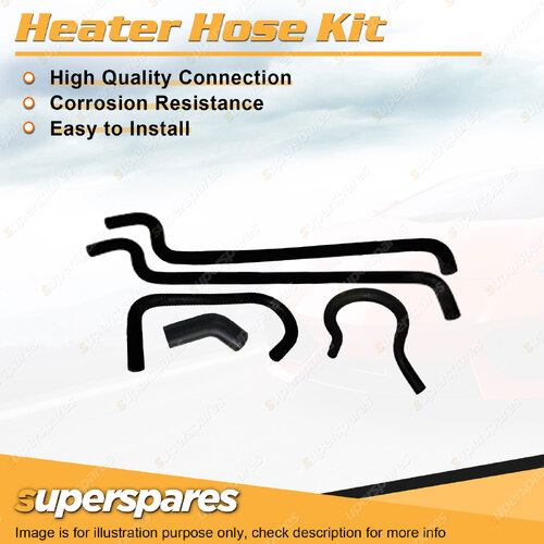Heater Hose Set for Holden Calais VN 3.8 OHV MPFI LG2 (LN3) 1988-1991