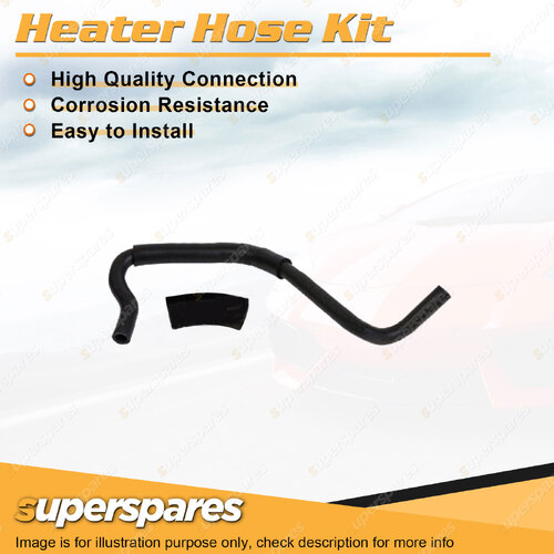 Heater Hose Set for Holden Nova LE LF 1.6L 16V DOHC Carb 4AFC 1989-1994