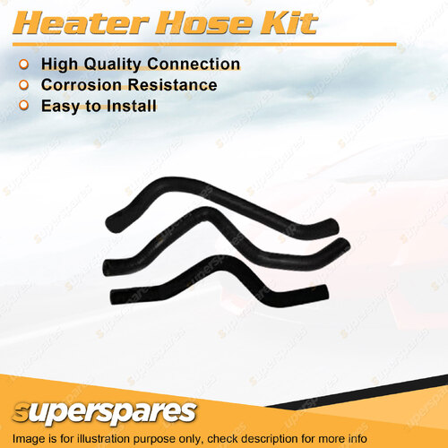 Heater Hose Set for Nissan Pulsar N12 1.5L 8V SOHC TEFI Turbo E15ET