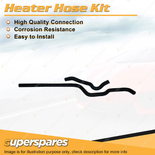 Heater Hose Set for Nissan 200B 810 2.0L 8V SOHC Carb L20 1977-1982