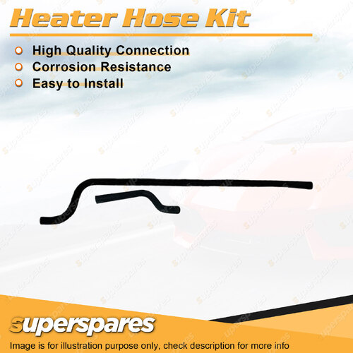 Heater Hose Set for Nissan 120Y B210 Van 1.2L 4 cyl 8V OHV Carb A12