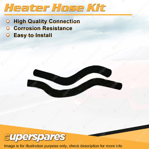 Heater Hose Set for Nissan Terrano D21 2.7L 4 cyl 8V Di TD27 TD27T