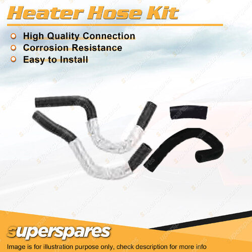 Heater Hose Set for Nissan Patrol GU UELY61 UENY61 Y61 3.0L DTFI ZD30DDTi