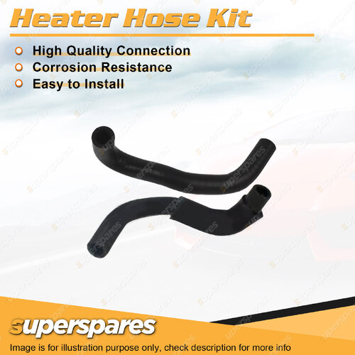 Heater Hose Set for Nissan Navara D22 3.3L 12V SOHC MPFI VG33E 2003-2005