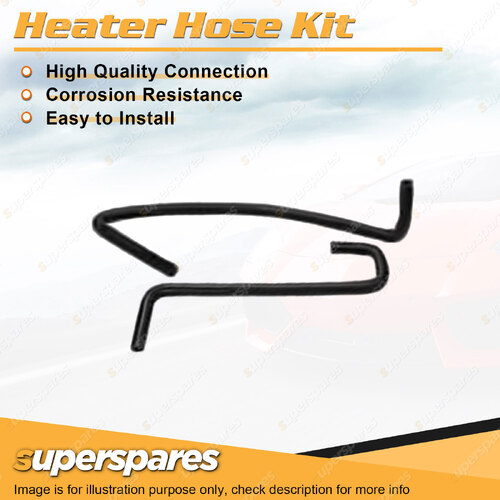 Heater Hose Set for Toyota Lexcen VP 3.8L MPFI L27 1991-1993 without ABS