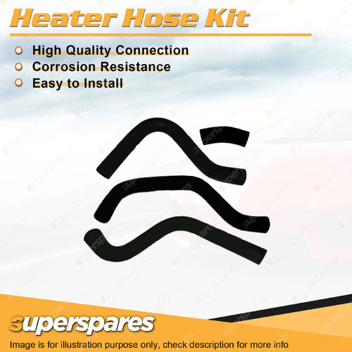 Heater Hose Set for Toyota Landcruiser FJ75 FJ75R 4.0L OHV Carb 3F 85-92