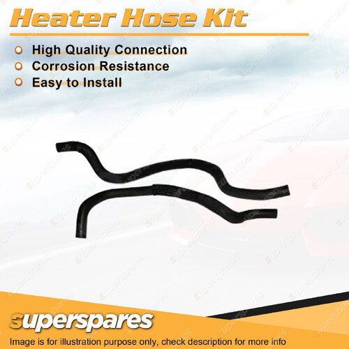 Heater Hose Set for Toyota RAV-4 ACA22R ACA23R 2.4L 16V DOHC MPFI 2AZ-FE