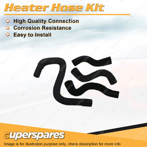 Heater Hose Set for Toyota Landcruiser Prado VZJ95R 3.4L 5VZ-FE 1999-2003