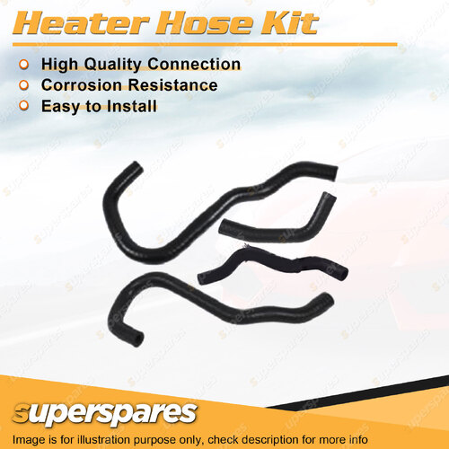 Heater Hose Set for Toyota Hilux GGN15R GGN25R 4.0L DOHC MPFI 1GR-FE