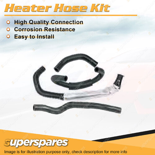 Heater Hose Set for Toyota Landcruiser Prado KDJ150R 3.0L 1KDFTV 2009-2015