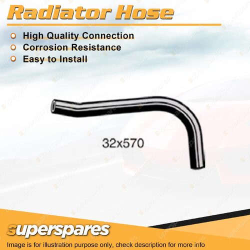 Upper Radiator Hose 32mm x 570mm for Mitsubishi Galant 1.8L V6 SOHC 24V 92-96