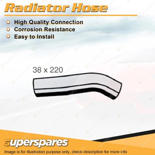 Lower Radiator Hose 38 x 290mm for Mazda RX7 Series 1 2 3 1.1L R2 03/79-12/83