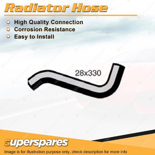 Upper Radiator Hose 28 x 330mm for Nissan Pulsar N12 Prairie Sunny B11 1.3 1.5L