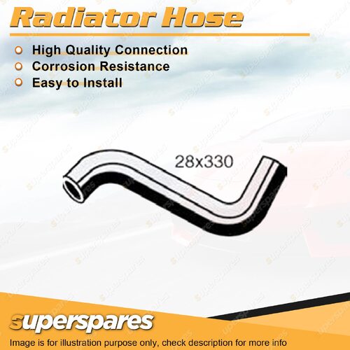 Upper Radiator Hose 28 x 330mm for Holden Astra LB LC E15 E16 1.5L 1.6L Auto
