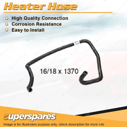 Heater Hose 16/18mm x 1370mm for Holden Berlina Calais VN VP Caprice VQ VR VS