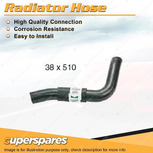 Lower Radiator Hose 38mm x 510mm for Nissan Patrol GQ Y60 TD42 4.2L 1988-1999