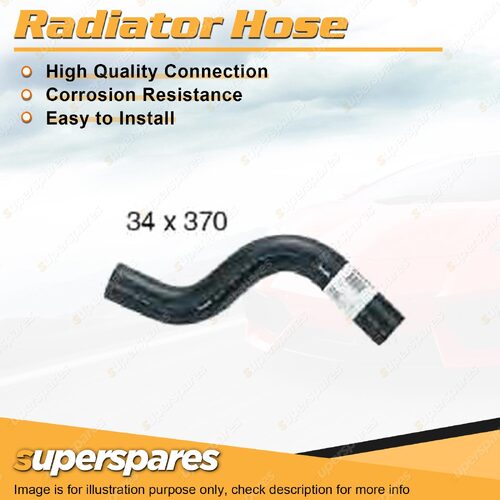 1 x Upper Radiator Hose 33mm x 360mm for Mitsubishi Pajero NF NG NH NJ NK 3.0L