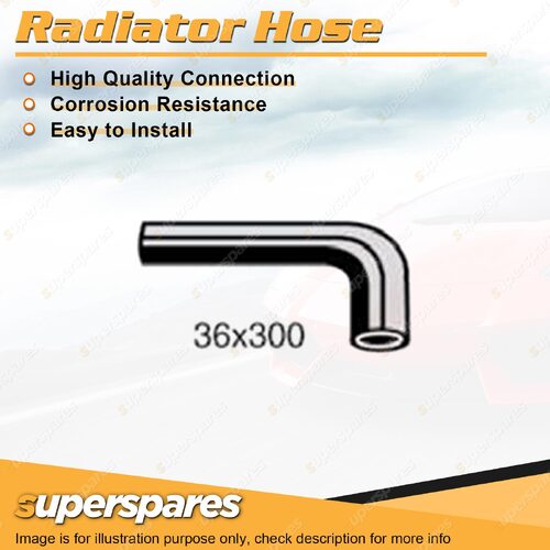 Lower P/S Radiator Hose 36mm x 300mm for Toyota Hilux 4 Runner LN60 LN65 LN61