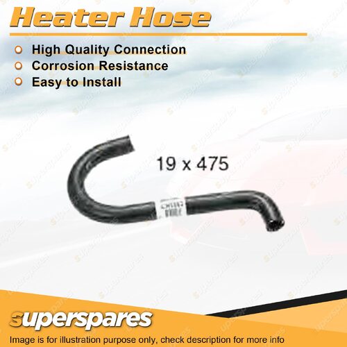 Heater Hose 19mm x 475mm for Ford Falcon AU VCT EF EL LTD AU 1 2 3 VCT DF DL