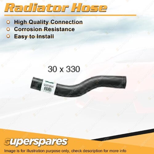 1 x Lower Radiator Hose 30mm x 330mm for Holden Rodeo TF TFG1 TFG3 TFG6 TFG7