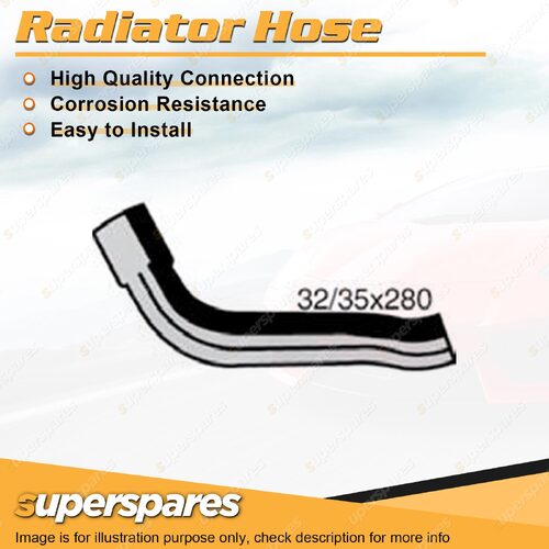 Lower Radiator Hose 32/35 x 280mm for Toyota Hiace LH51 LH61 LH71 2.4L 1984-1989