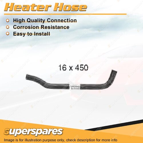Heater Hose 16 x 450mm for Toyota RAV 4 SXA10 SXA11 2.0L Outlet RHS 1994-1997