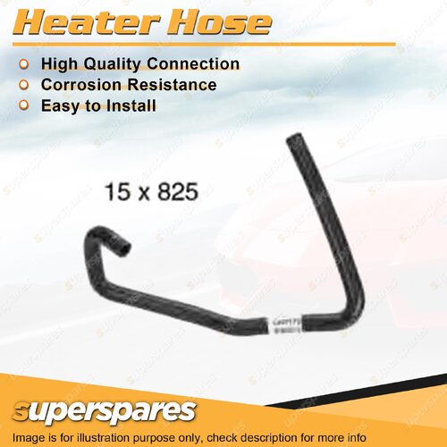 1 x Heater Hose 15mm x 825mm for HSV Commodore VN SV Clubsport VP VR VS VT VQ