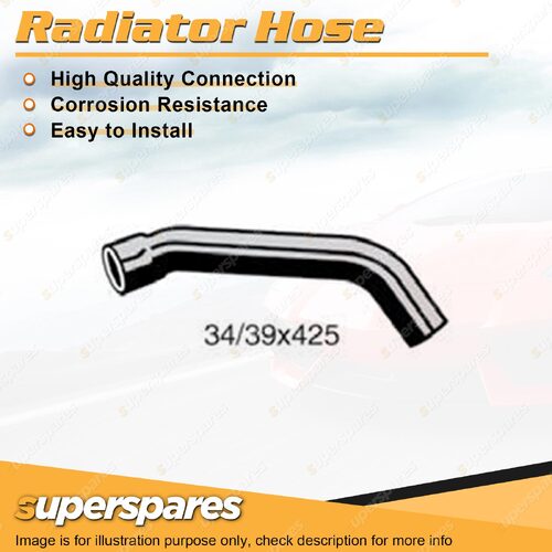 Upper Radiator Hose 34/39mm x 425mm for Nissan Patrol GQ 2.8L 6 cyl 1995-1997