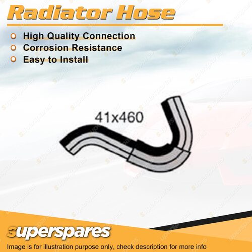 1 x Lower Radiator Hose 41 x 460mm for Nissan Patrol GQ 2.8L RD28T 1995-1997