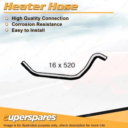1 x Heater Outlet Hose 16mm x 520mm for Honda Accord CD5 Odyssey RA1 RA2 2.2L