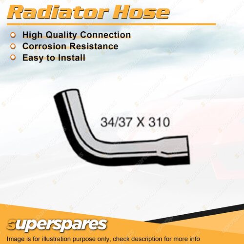 Upper Radiator Hose 34/37mm x 310mm for Nissan Caravan E24 Homy E24 Urvan E24