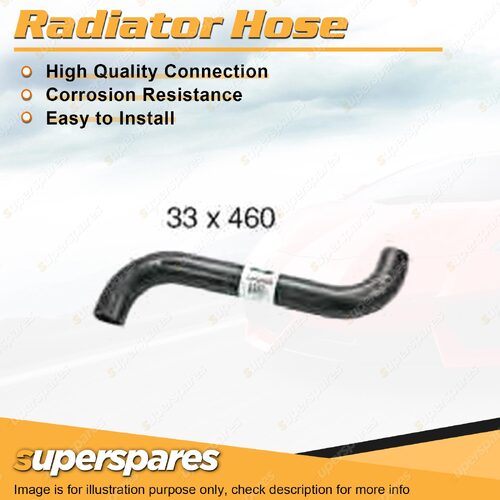 Upper Radiator Hose 33mm x 460mm for Holden Berlina Calais VT VX VY Adventra