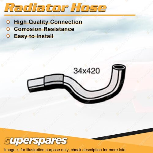 Lower Radiator Hose 420mm for Mitsubishi Triton MK L200 Express High Capacity