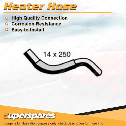 Upper Aircon Compressor Heater Hose 14 x 250mm for Ford Transit VH VJ 2.4L 2.5L