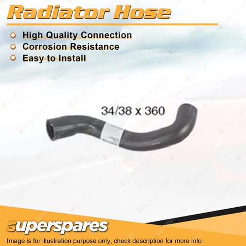 Upper Radiator Hose 33 x 386mm for FPV Cobra BF Force 8 BF GS FG GT BA BF FG