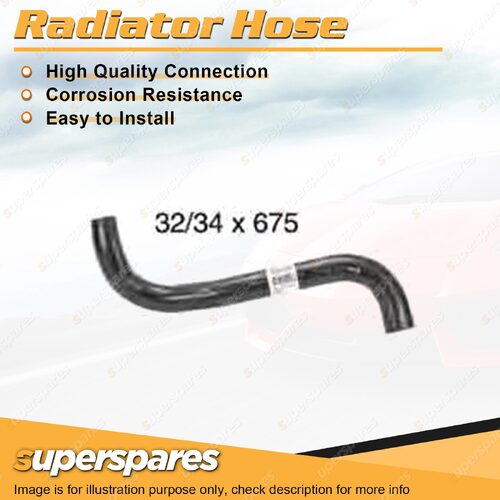 Upper Radiator Hose 32/34 x 675mm for Holden Commodore Calais VE Statesman WM