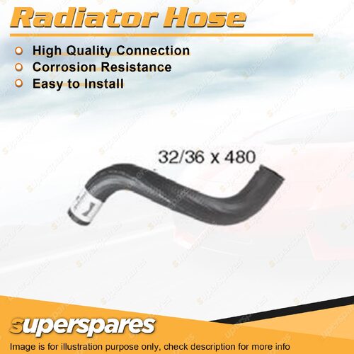 Lower Radiator Hose 32/36 x 480mm for Toyota RAV 4 ACA33R ACA38R Vanguard ACA33R