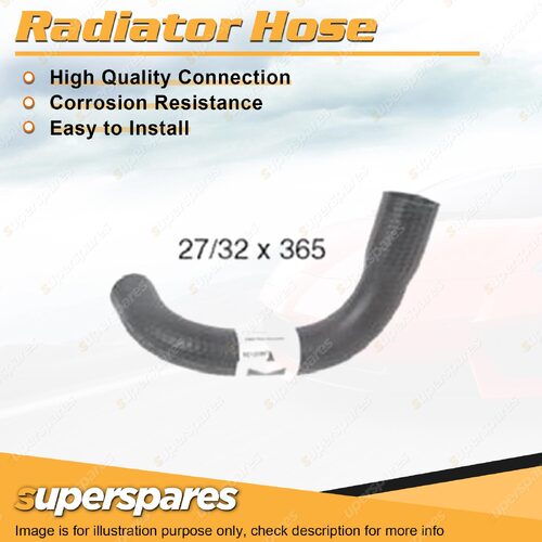 Upper Radiator Hose 27/32 x 365mm for Chevrolet Cruze 1.5L 4 cyl DOHC 16V SPFI